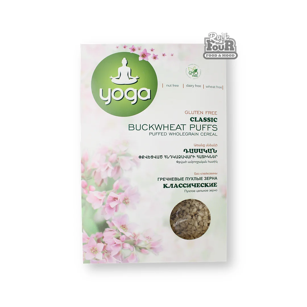Հնդկաձավարի փքեցված հատիկներ «Yoga» 150գ